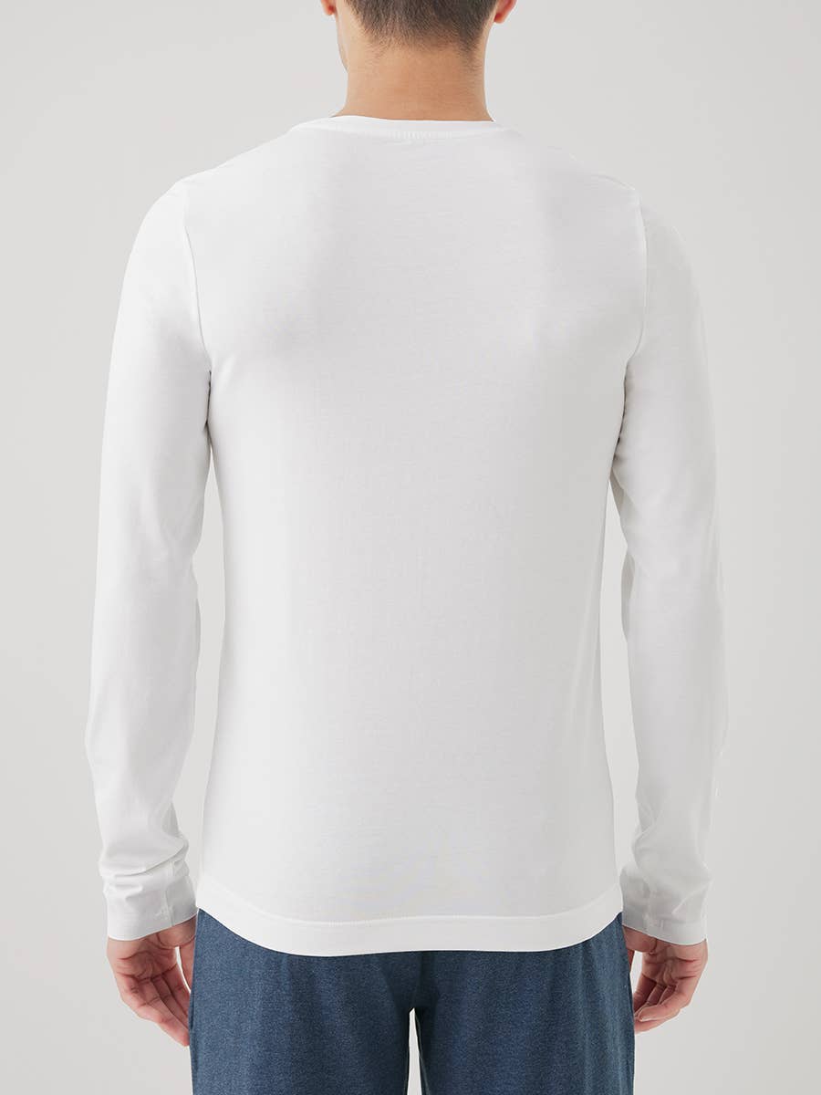 Men’s Cool Stretch Long Sleeve Crew Undershirt - Echo Market