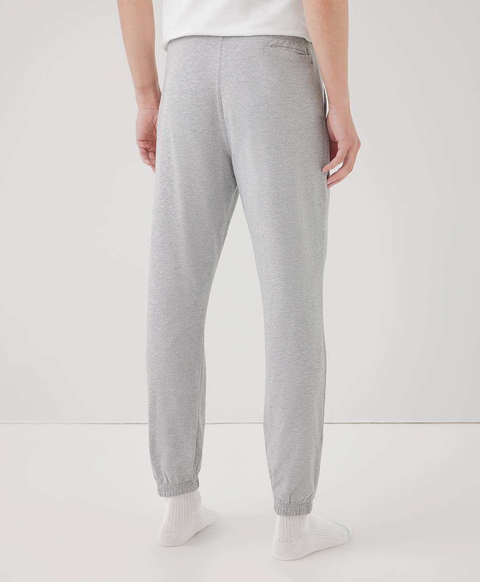 Men’s Cool Stretch Sleep Pant: Heather Grey / Large - Echo Market