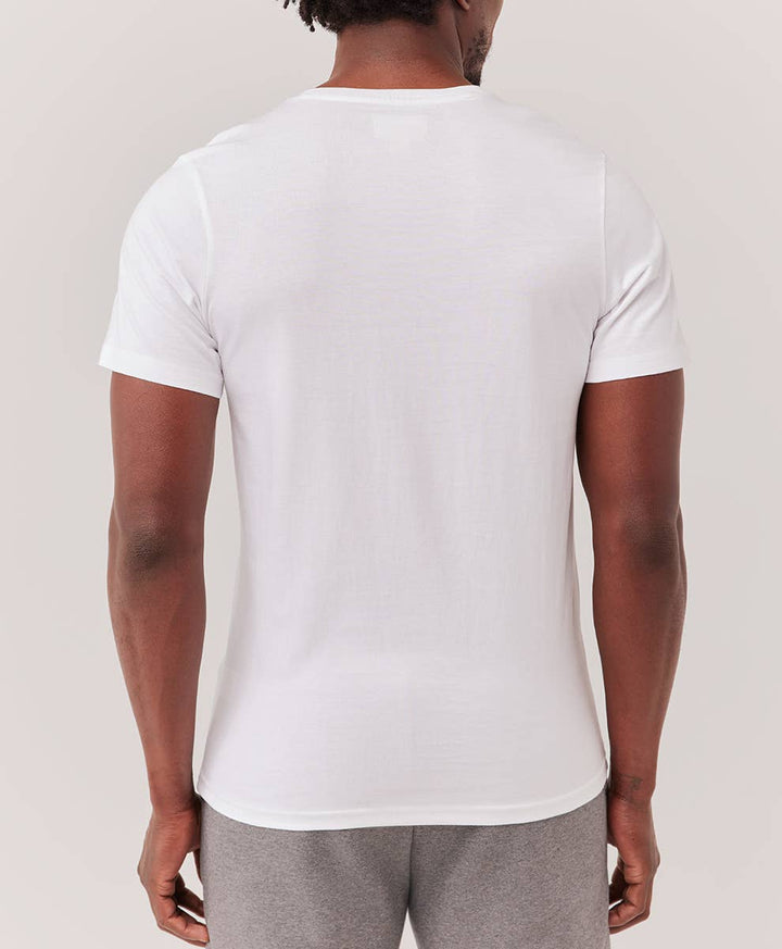 Men’s Softspun V-neck Tee - Echo Market