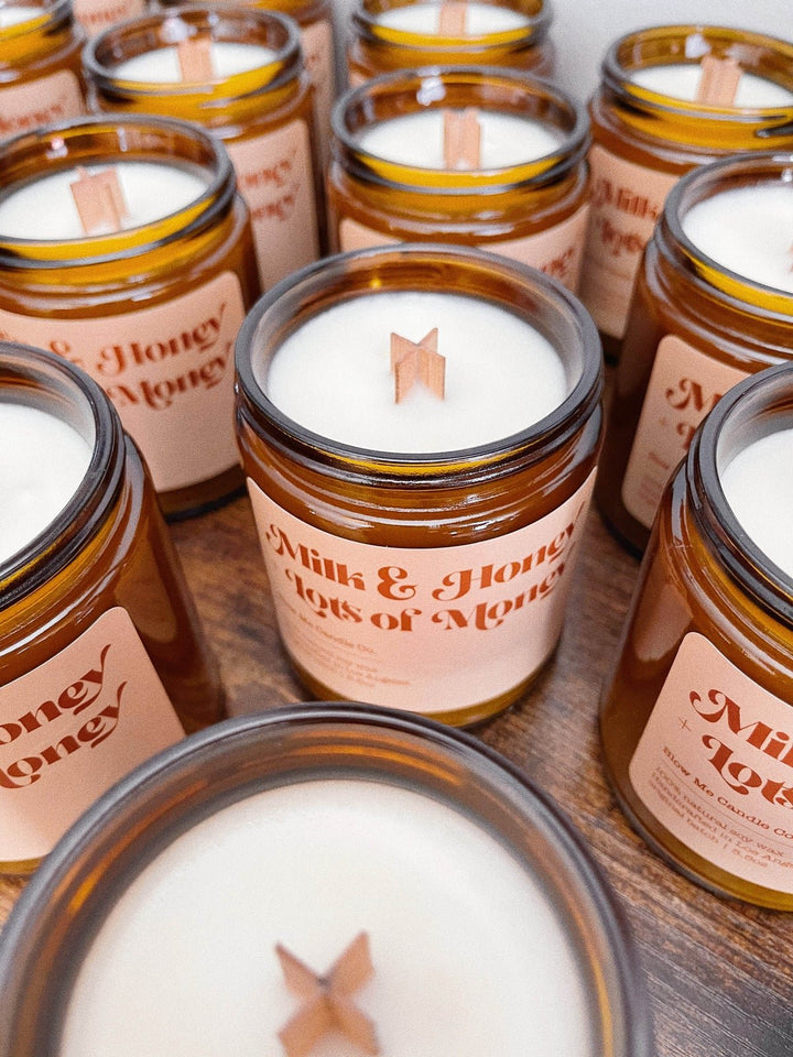 Milk & Honey + Lots Of Money Candle - Echo Market