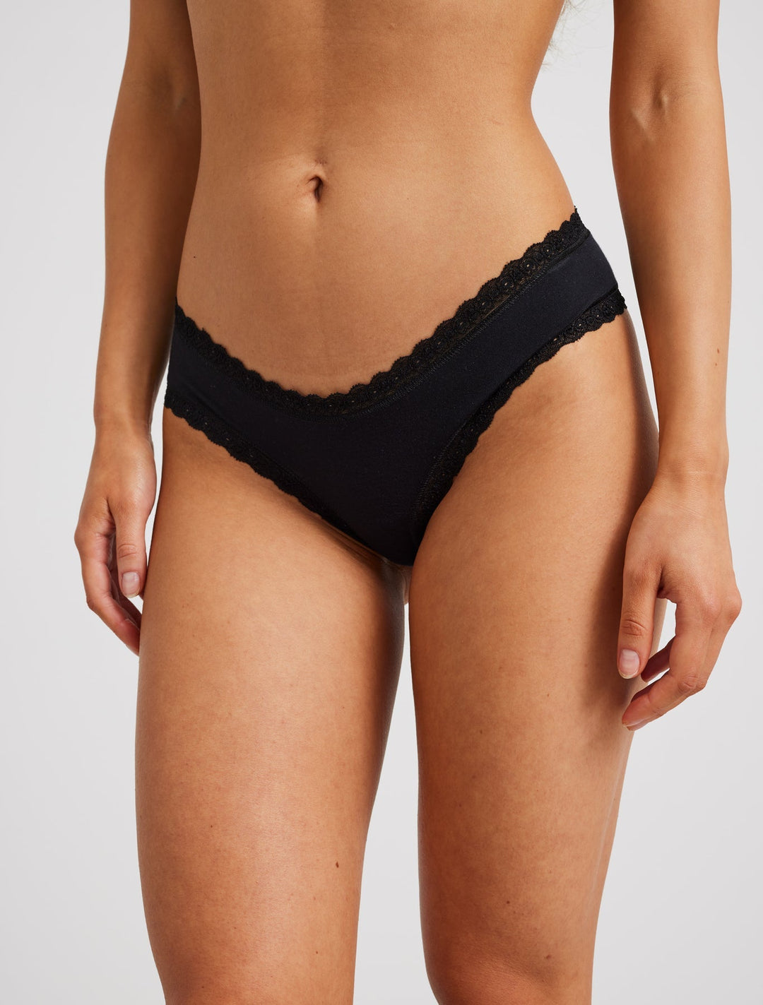 Modal Lace-Trimmed Jupiter Panties - Echo Market