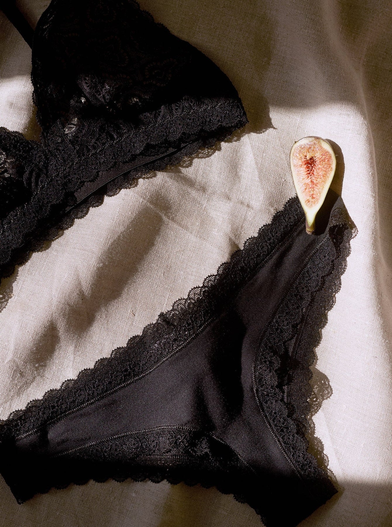 Modal Lace-Trimmed Jupiter Panties - Echo Market