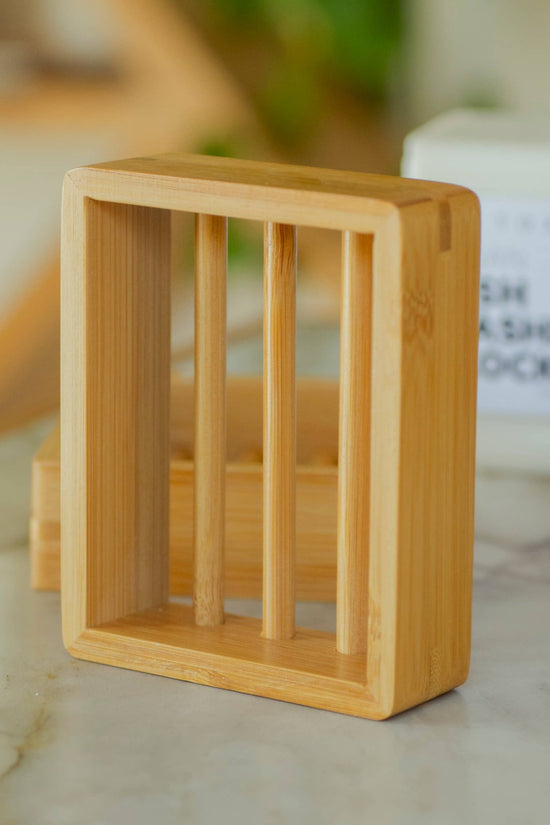 Load image into Gallery viewer, MOSO Bamboo Soap Shelf - Echo Market
