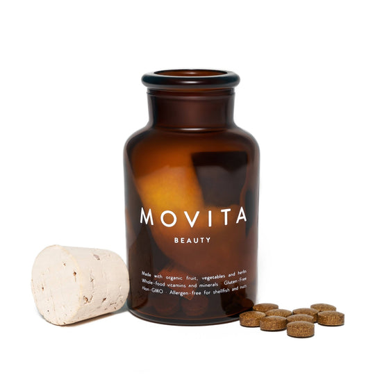 Movita Beauty Vitamin Bottle for Hair, Skin & Nails: 30 ct - Echo Market