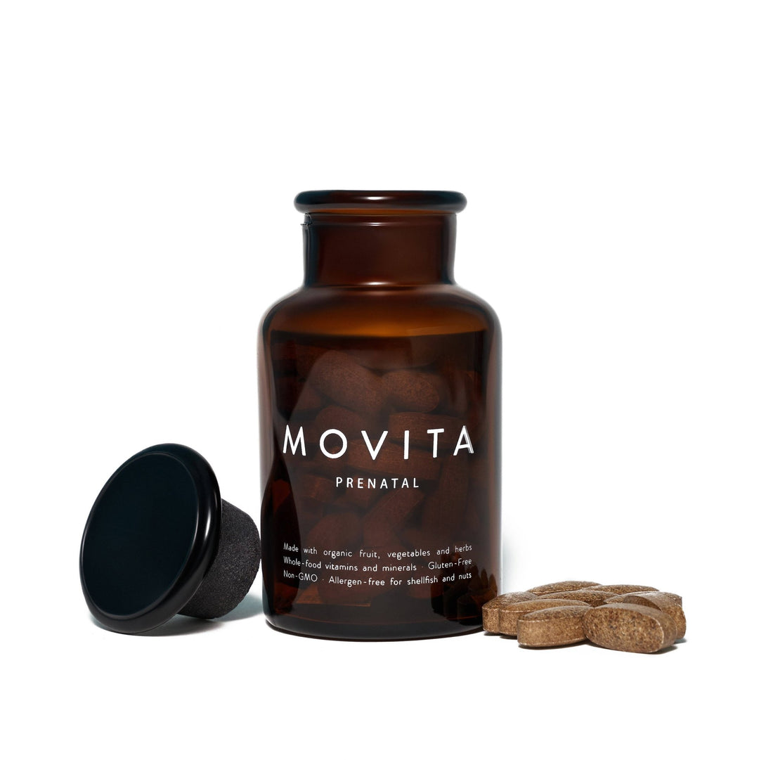 Movita Prenatal Vitamin Bottle for Pregnancy & Breastfeeding: 60 ct - Echo Market