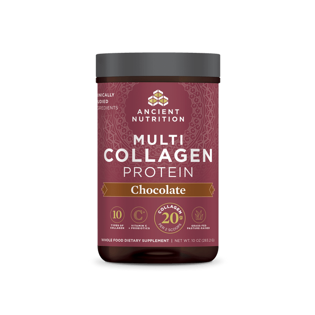 Multi Collagen - Protein - Chocolate - 24 Serving: Black - Echo Market