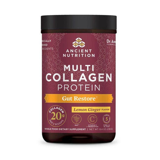 Multi Collagen Protein: Gut Restore - Lemon - Echo Market