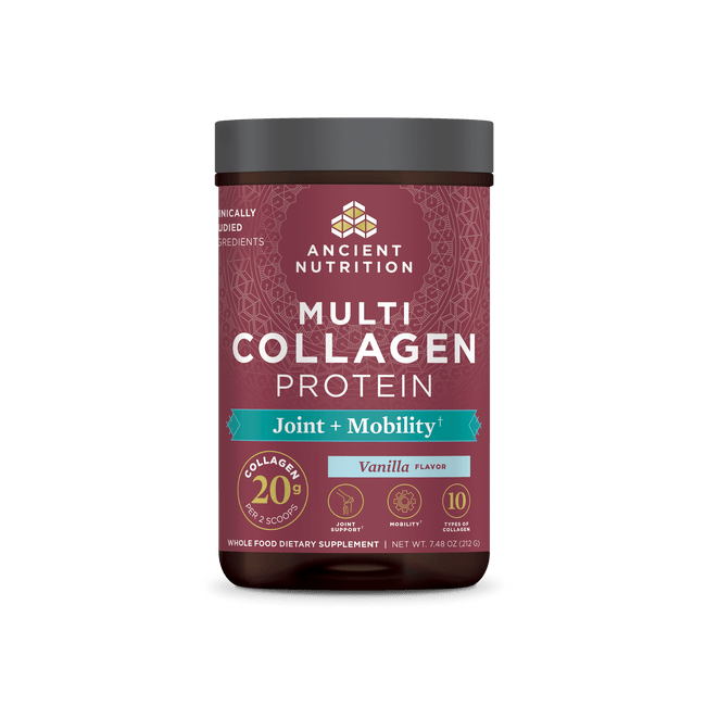 Multi Collagen - Protein - Joint + Mobility - 20 Serving: Black - Echo Market