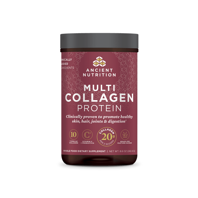 Multi Collagen - Protein - Pure - 24 Serving: Black - Echo Market