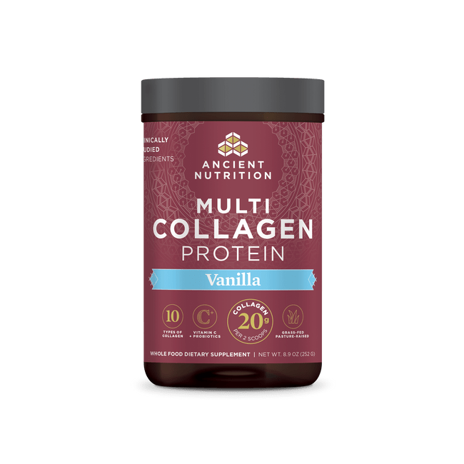 Multi Collagen Protein: Vanilla - 24 Servings - Echo Market