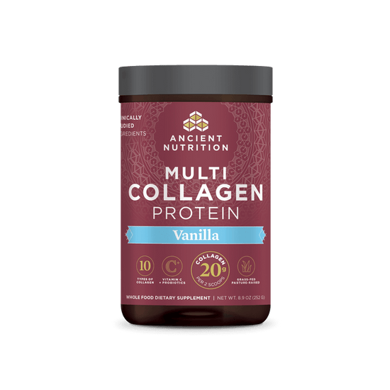 Multi Collagen Protein: Vanilla - 24 Servings - Echo Market