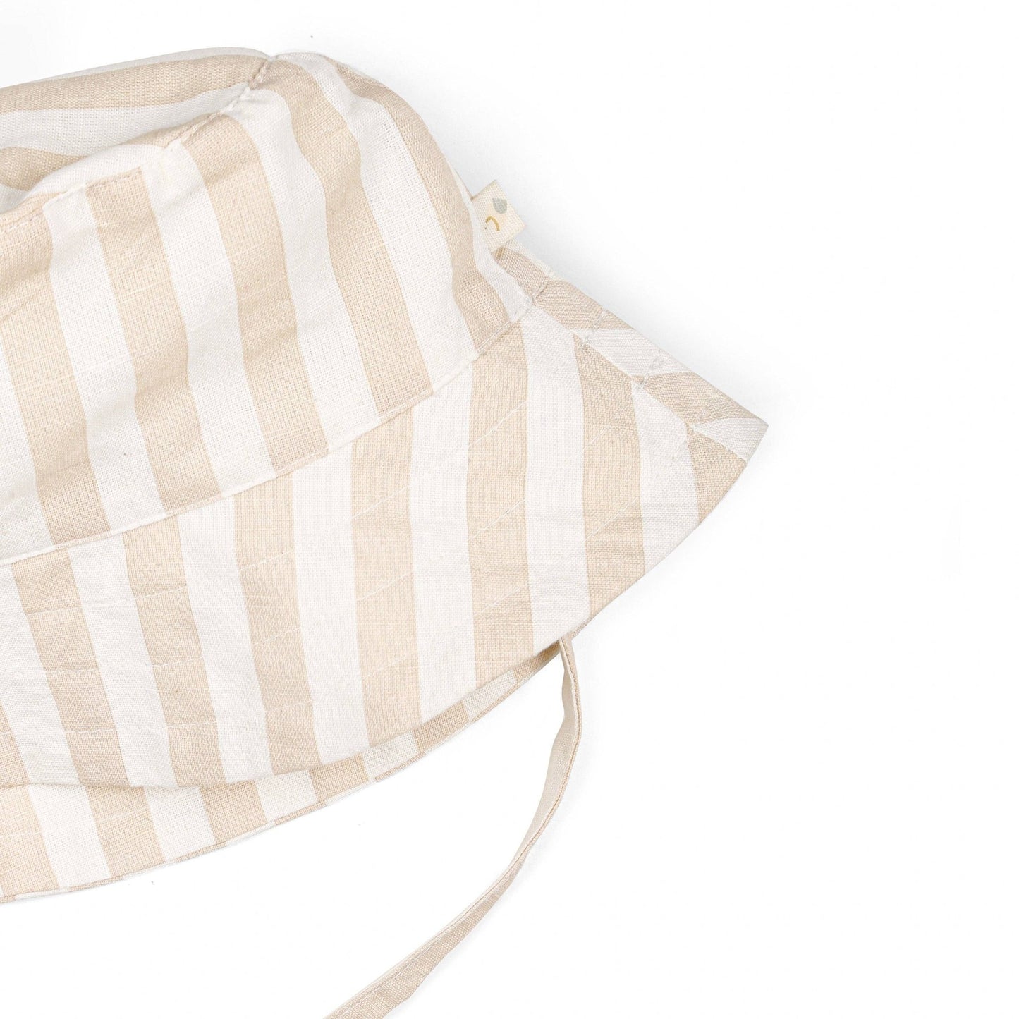 Neutral Stripes | Organic Bucket Sun Hat - Echo Market
