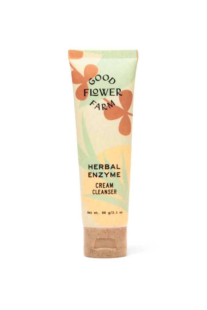 NEW! Herbal Enzyme Cream Cleanser / Eco Plastic-Free Tube - Echo Market
