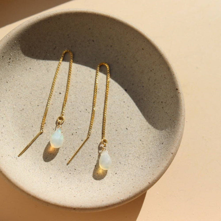 Opal Threaders: 14k Gold Fill - Echo Market