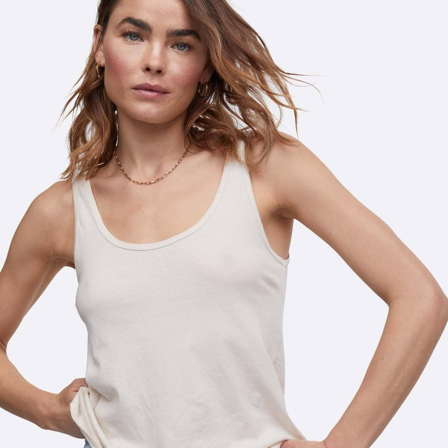 Organic Cotton Layering Tank - Echo Market