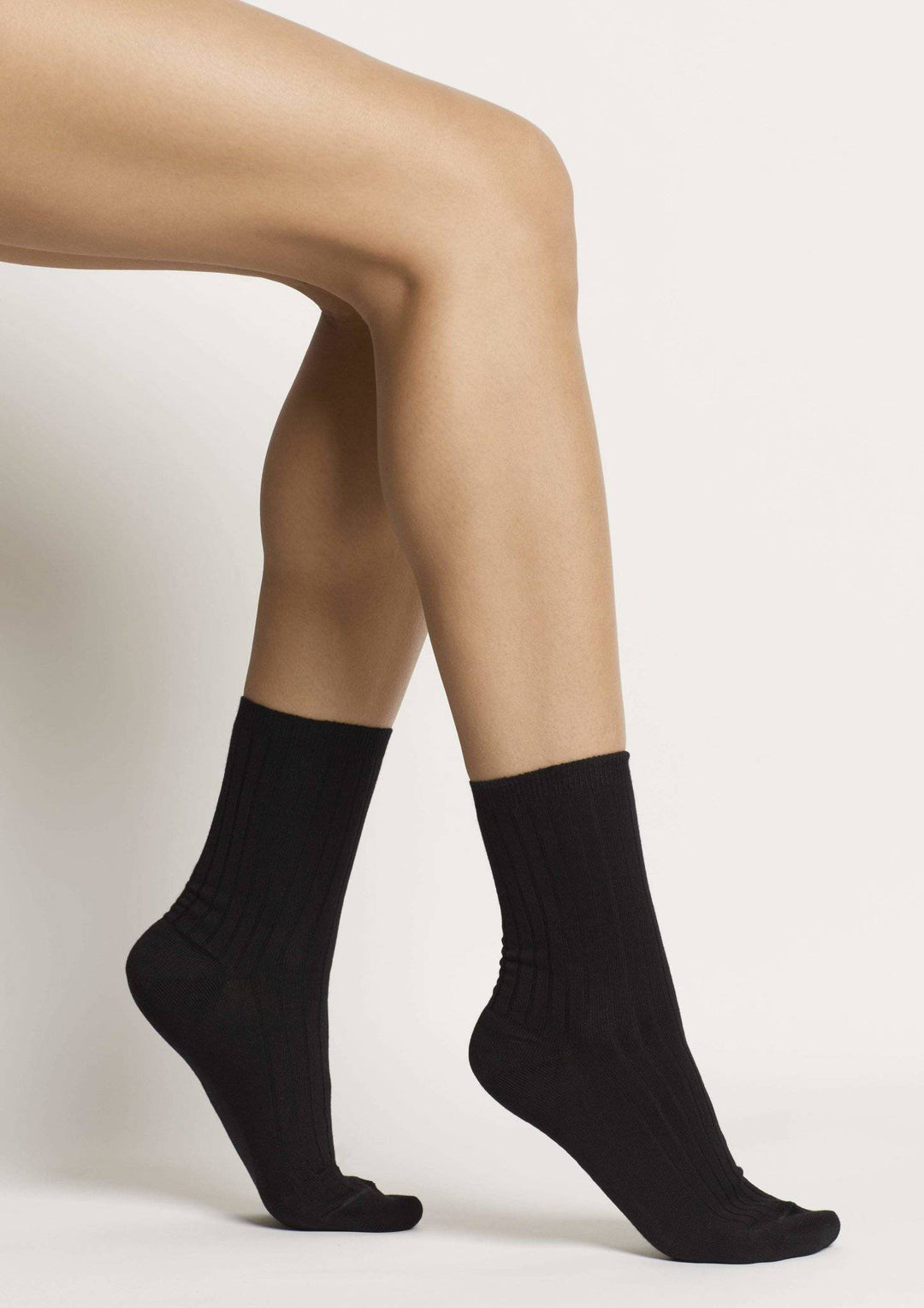 Organic Cotton Socks- Black - Echo Market