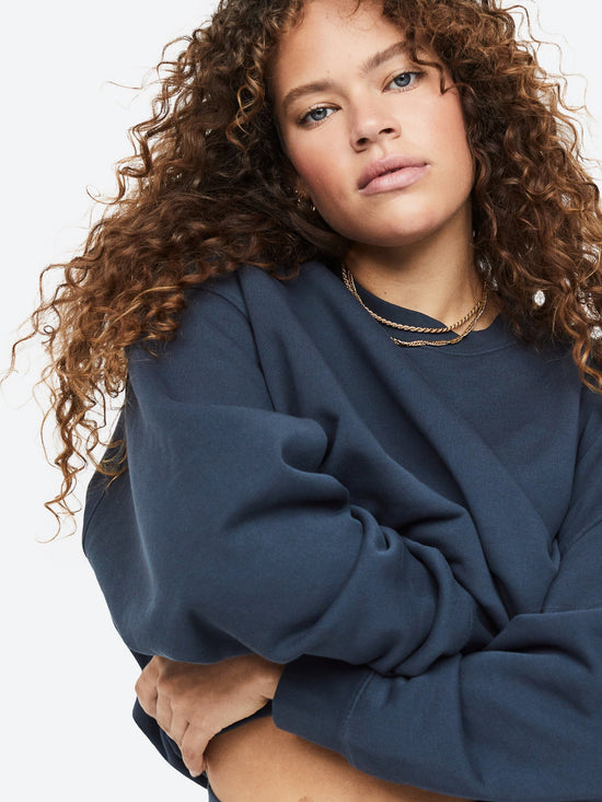 Organic Fleece Oversized Sweatshirt - Echo Market