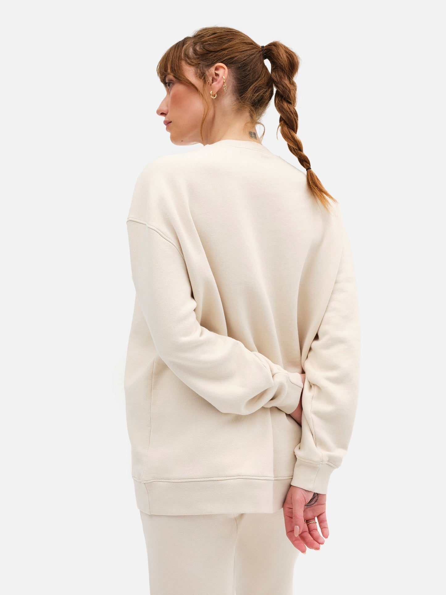 Organic Fleece Oversized Sweatshirt - Echo Market