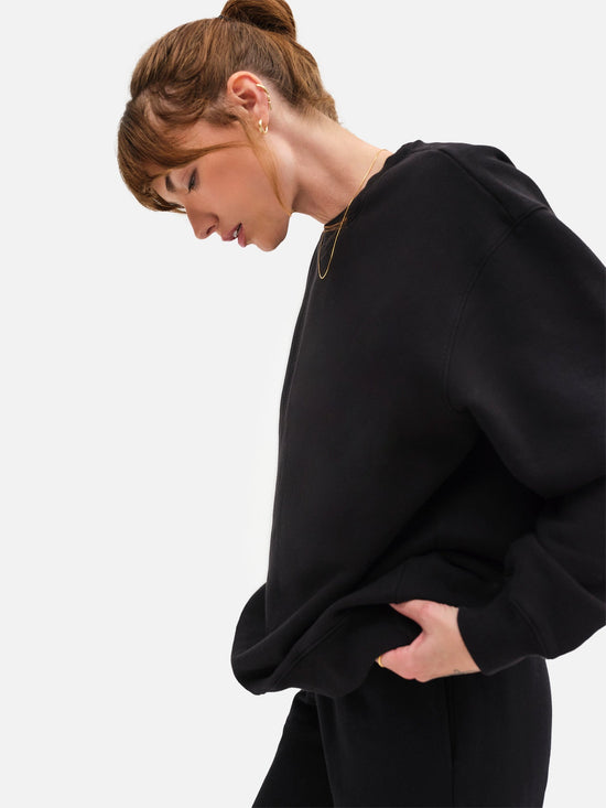 Organic Fleece Oversized Sweatshirt - Echo Market