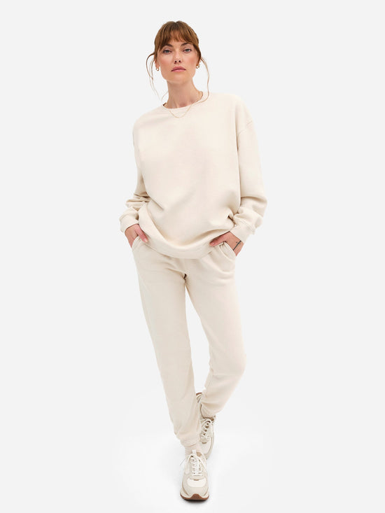 Organic Fleece Oversized Sweatshirt - Echo Market