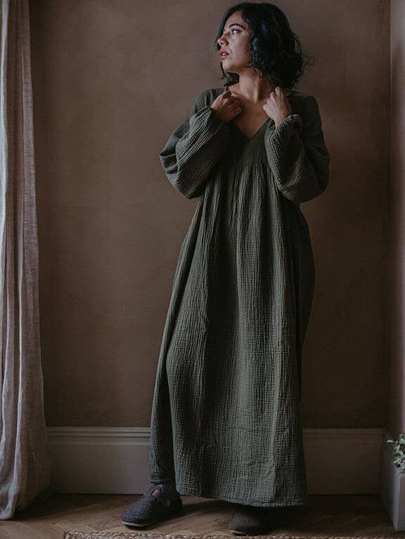 Organic Muslin Meadow Dress - Echo Market