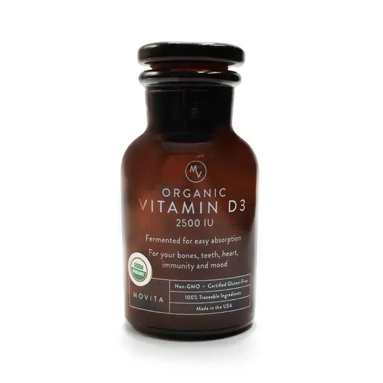 Organic Vitamin D3 Bottle 2500 IU: 30ct - Echo Market