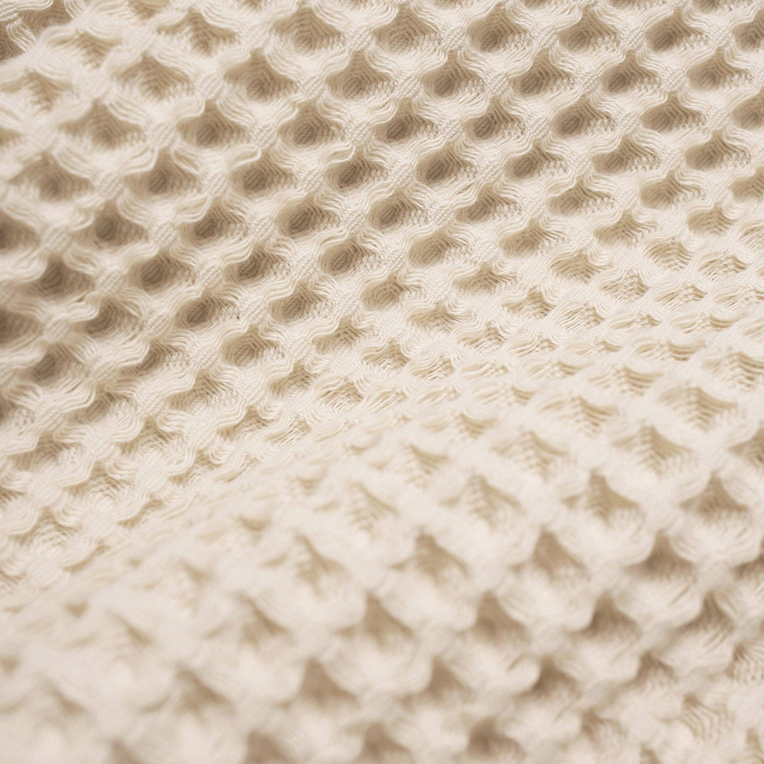 Organic Weightless Waffle Bath Towel: Ash / Individual - Echo Market