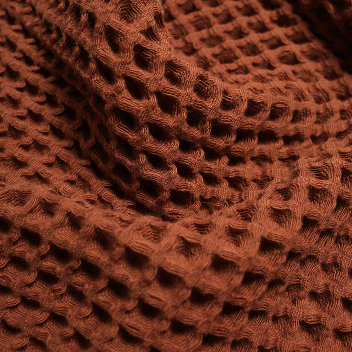 Organic Weightless Waffle Bath Towel: Ash / Individual - Echo Market
