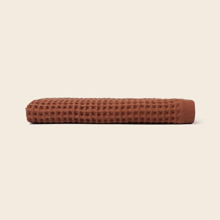 Organic Weightless Waffle Bath Towel: Ash / Individual - Echo Market