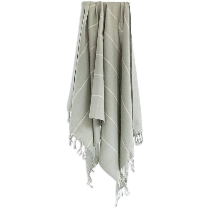 Oversized Woven Towel | Sage Green - Echo Market