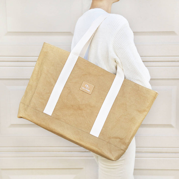 Paper Leather Everything Bag - Echo Market