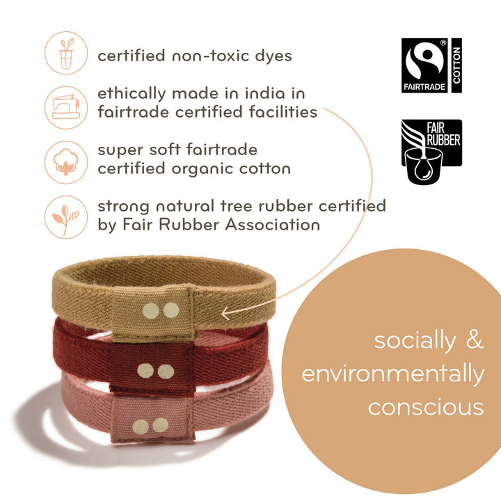 Plastic-free Biodegradable Hair Ties - Echo Market