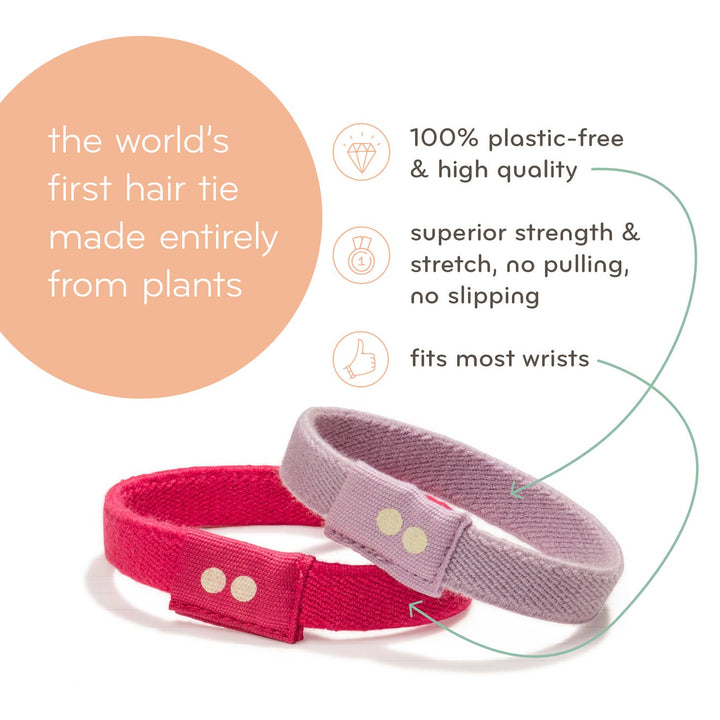 Plastic-free Biodegradable Hair Ties - Echo Market