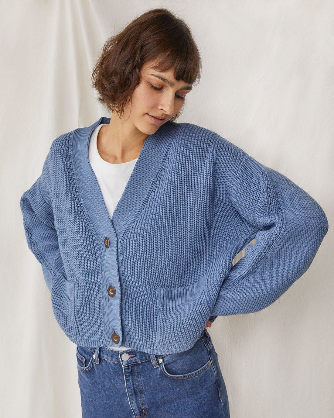 Preila: Merino Wool Cardigan - Echo Market