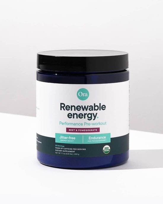 Renewable Energy Pre-Workout Powder Beet & Pomegranate - Echo Market