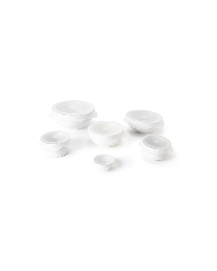 Reusable Silicone Stretch Lids Set of 6 Assorted Sizes - Echo Market