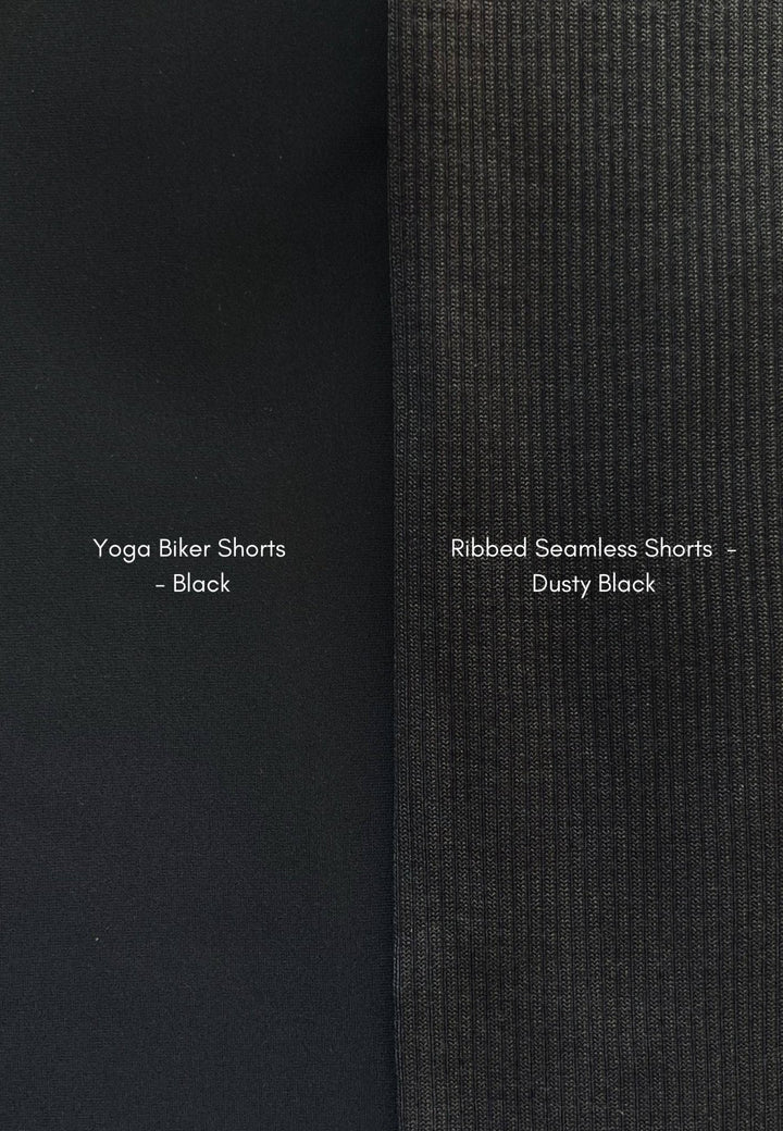 Ribbed Seamless Biker Shorts - Echo Market