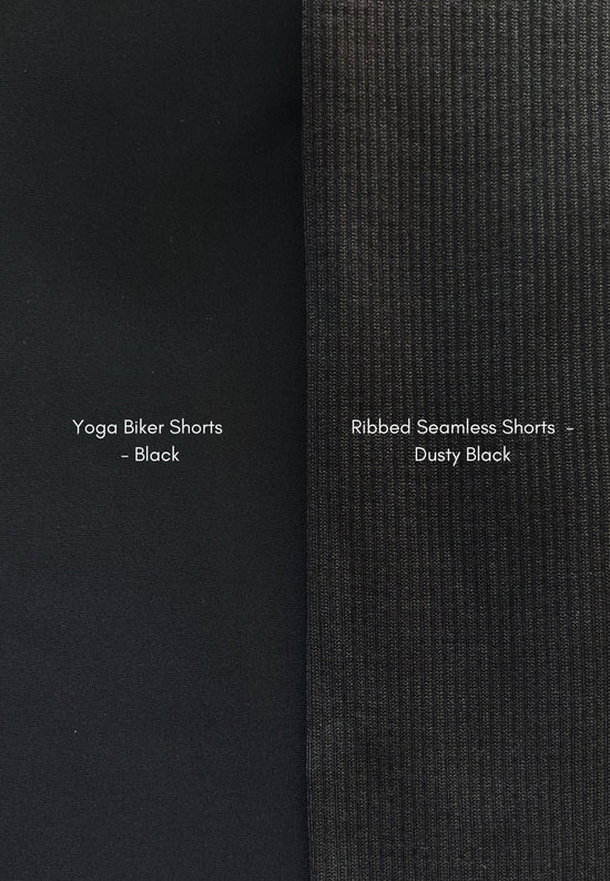 Ribbed Seamless Biker Shorts - Echo Market