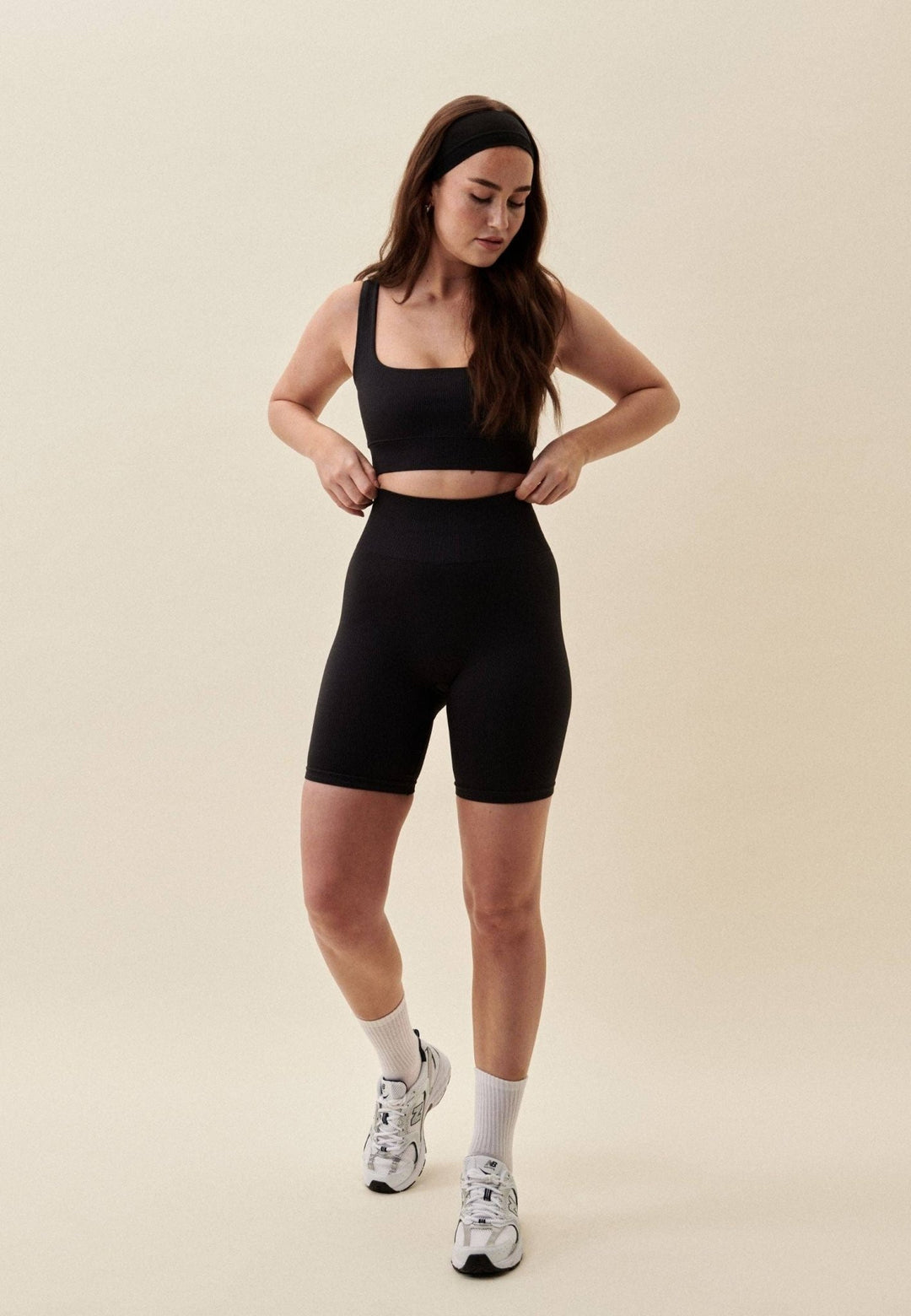 Ribbed Seamless Biker Shorts - Echo Market