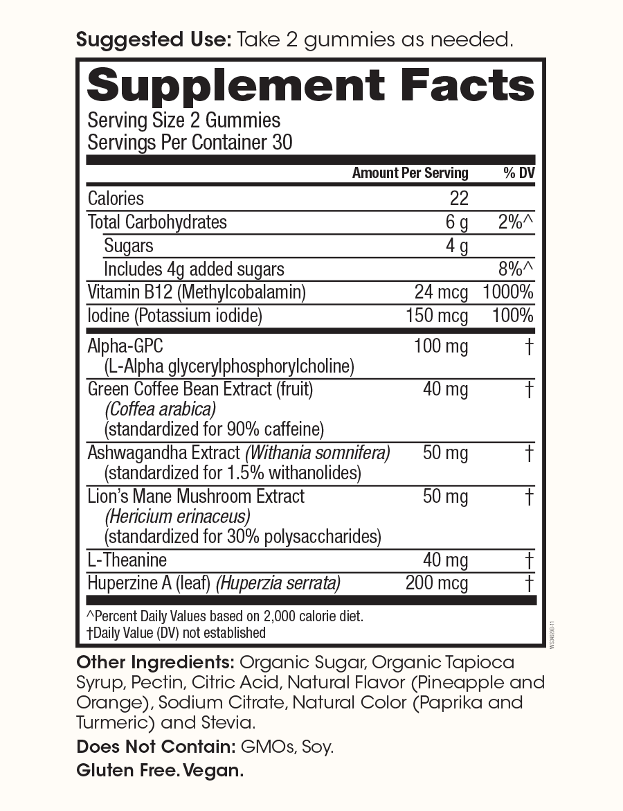 Rise Up: Energy + Focus Gummies - Echo Market