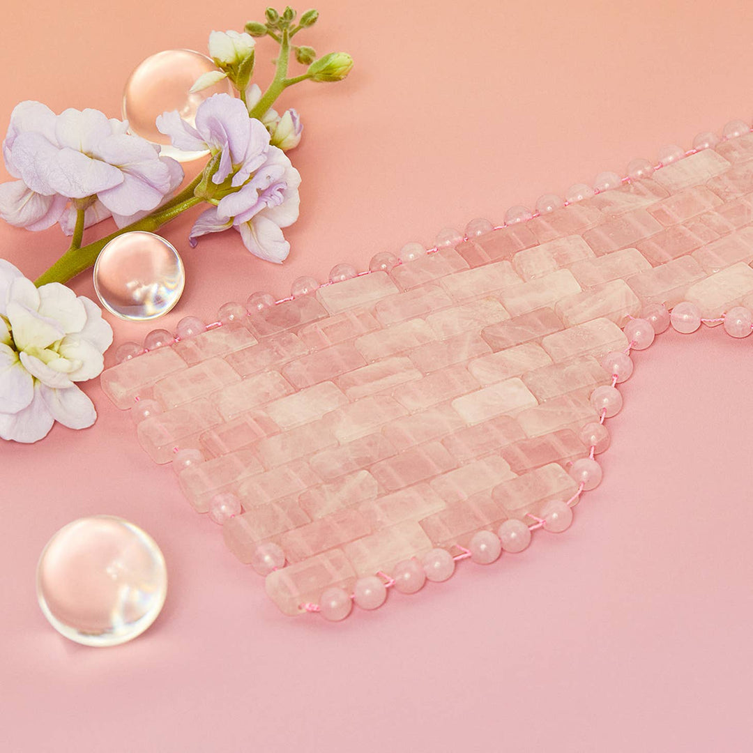 Rose Quartz Eye Mask - Beauty Accessory - Echo Market