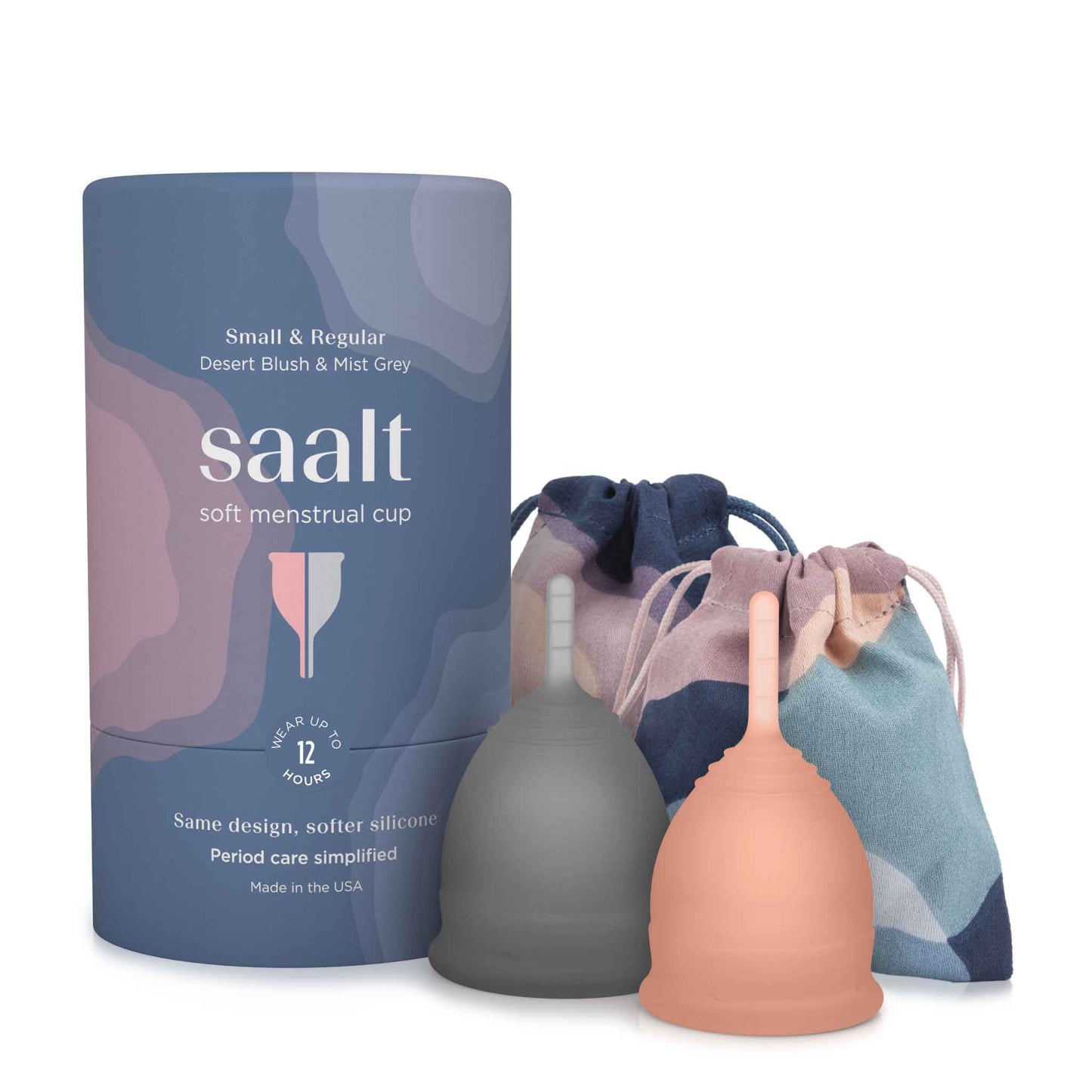 Load image into Gallery viewer, Saalt Soft Menstrual Cup Duo Pack - Echo Market
