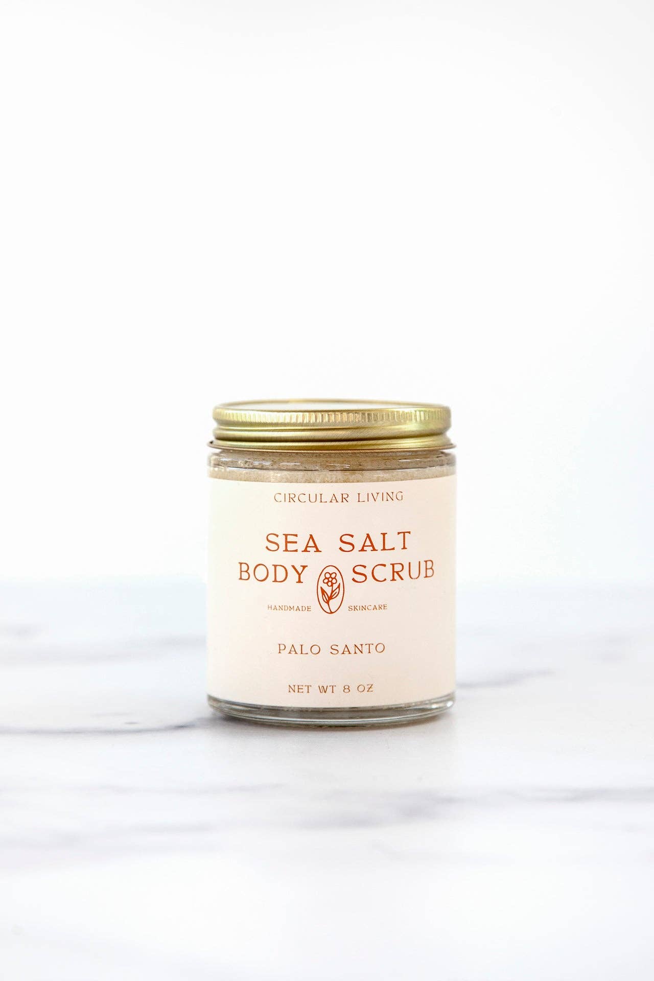 Sea Salt Body Scrub, Palo Santo - Echo Market