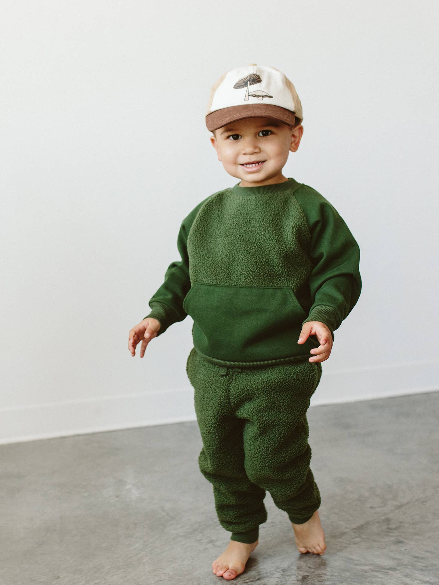 Goumikids Sherpa Long-Sleeve Two-piece Sweatsuit – goumikids