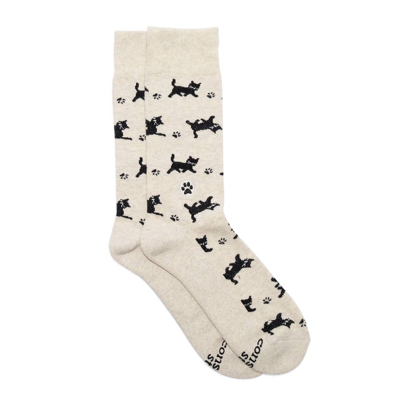 Socks that Save Cats | Beige Cats - Echo Market