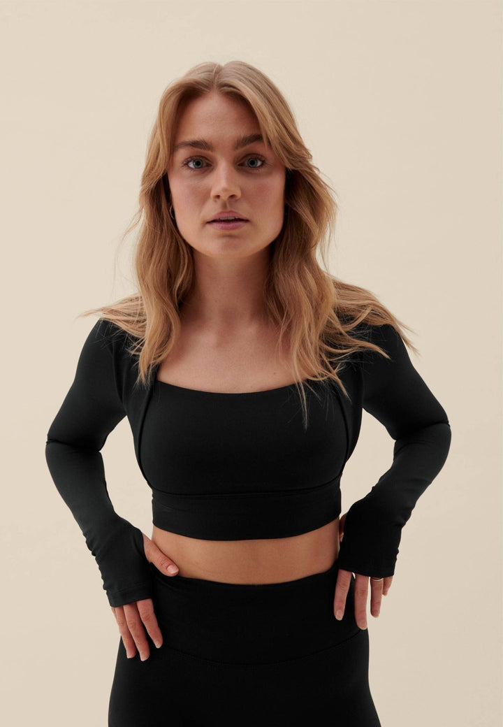 Softsculpt Bolero Long Sleeve Top - Echo Market