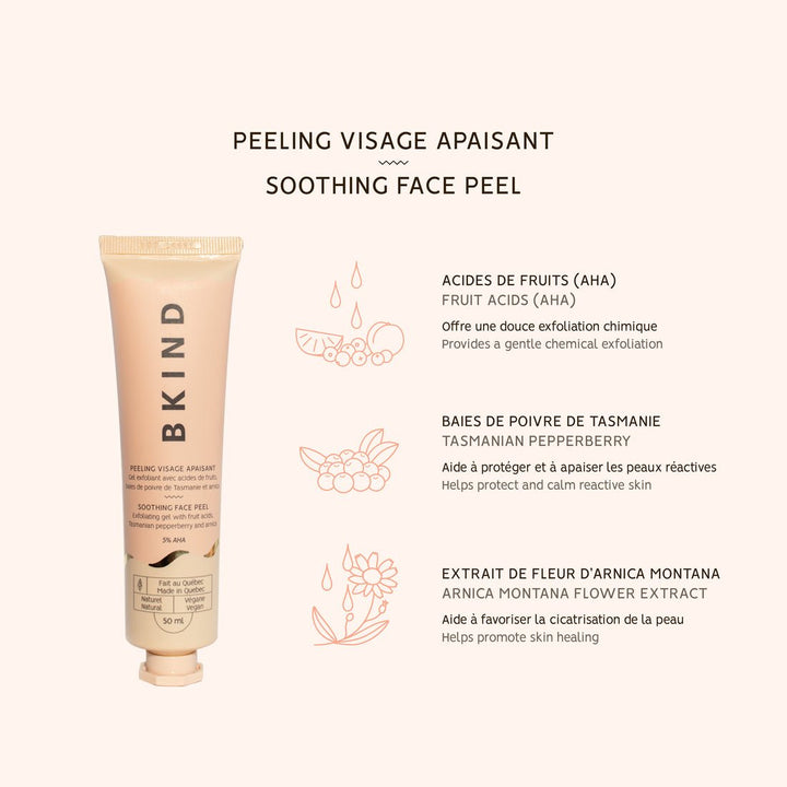 Soothing Face Peel with AHA - Echo Market