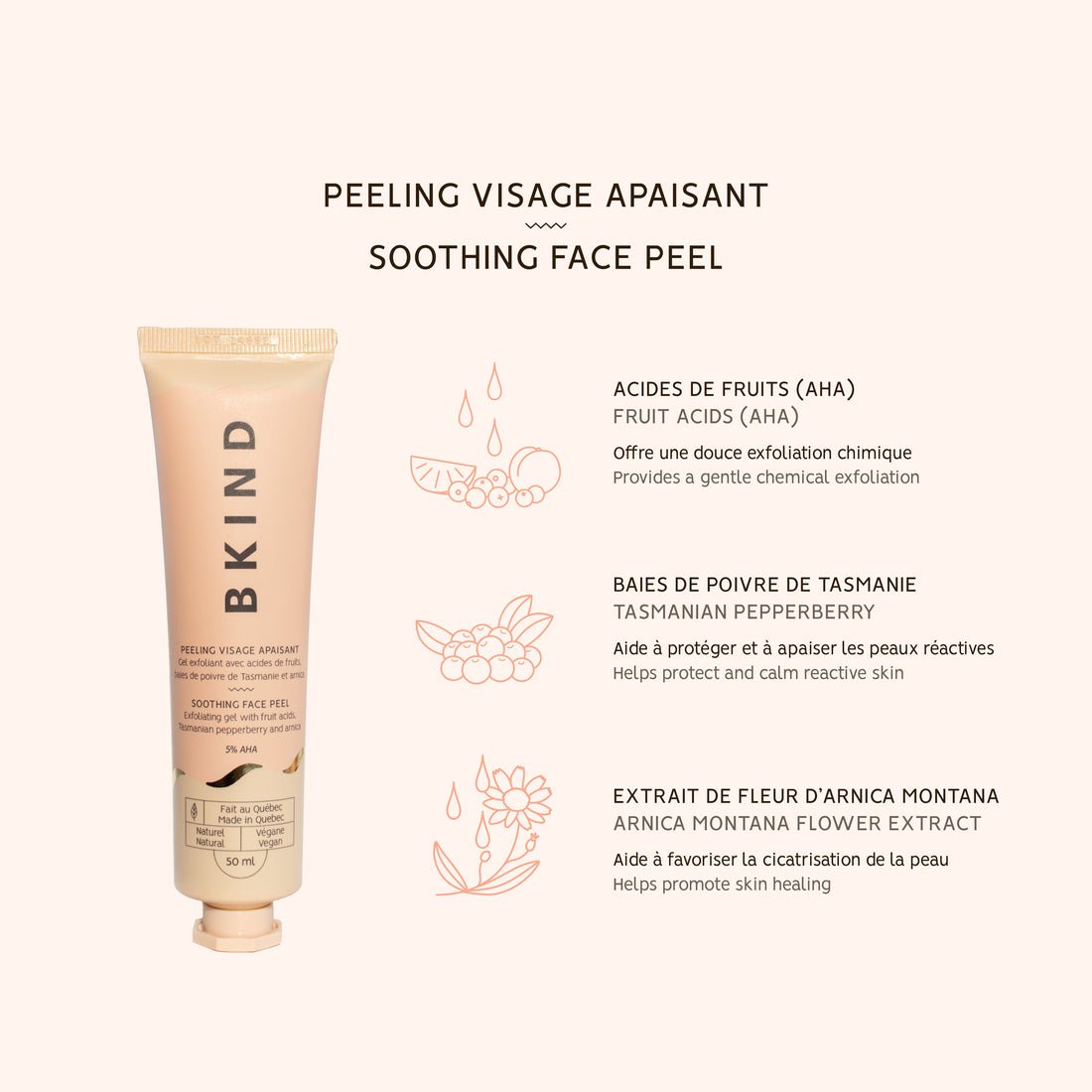 Soothing Face Peel with AHA - Echo Market