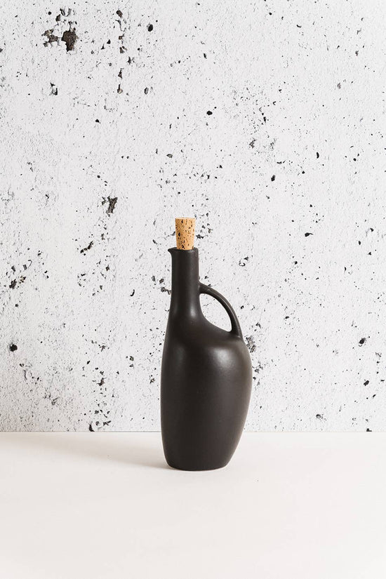 Stoneware Olive Oil Bottle | Canard 34oz - Echo Market