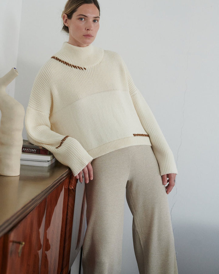 Šturmai: Merino Wool Turtleneck - Echo Market